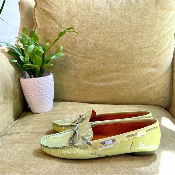 💚Salvatore Ferragamo Seafoam Green Loafers - Picture 3 of 6
